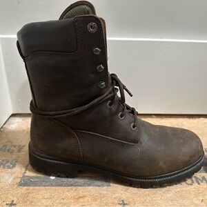 Wolverine men’s boots size 11 brown.